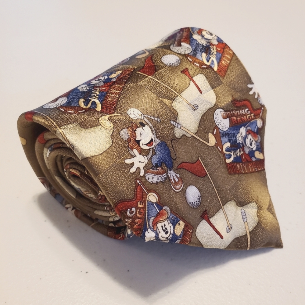 Mickey & Co. Mickey Mouse golf tie